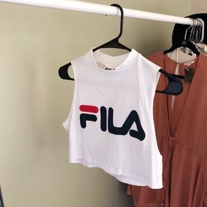 Fila cropped top